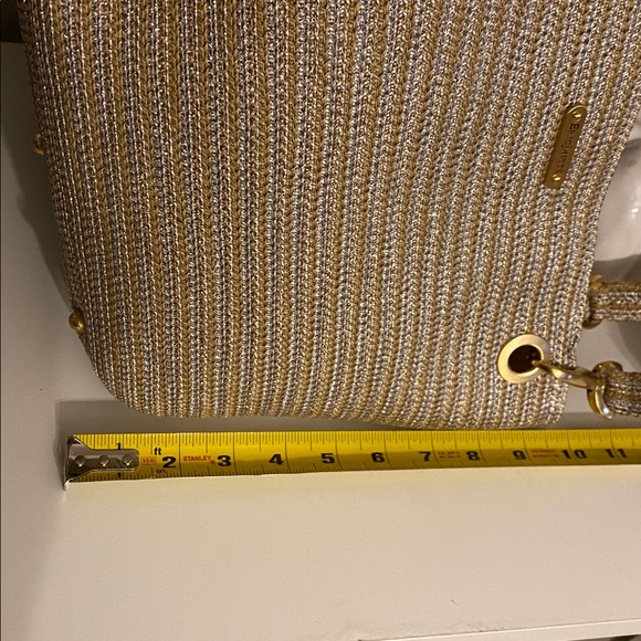 Eric Javits Metallic Tote Bag and Eric Javits squishy hat - Picture 14 of 14